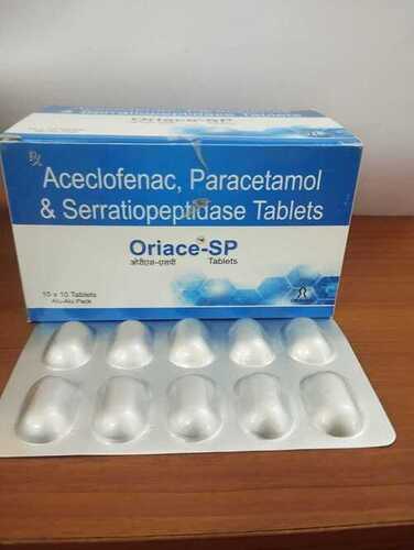 Acelofenac.+paracetamolmg.+serratio Tablet