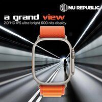 Nu Republic Creed Ultra Smartwatch with 2.0