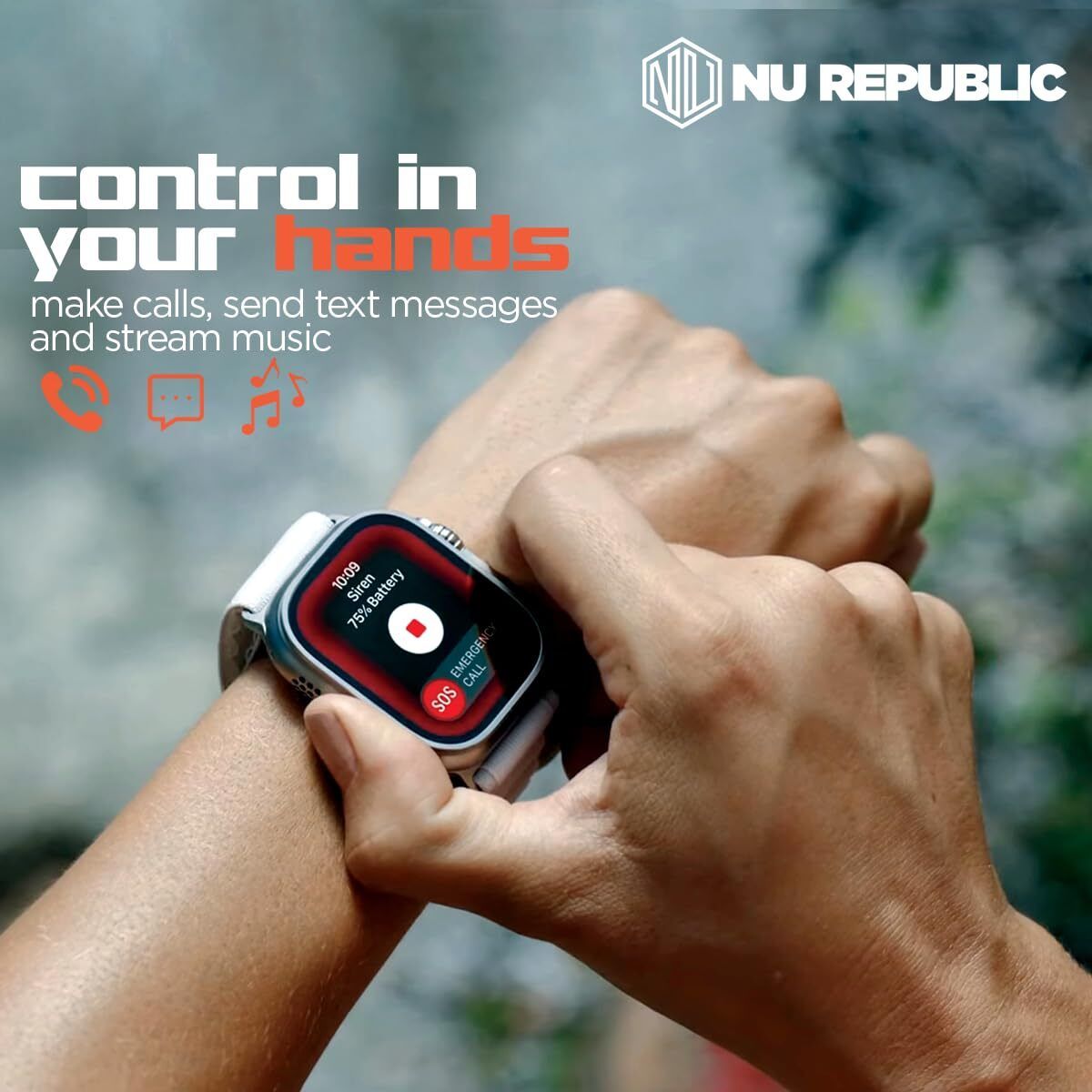 Nu Republic Creed Ultra Smartwatch with 2.0