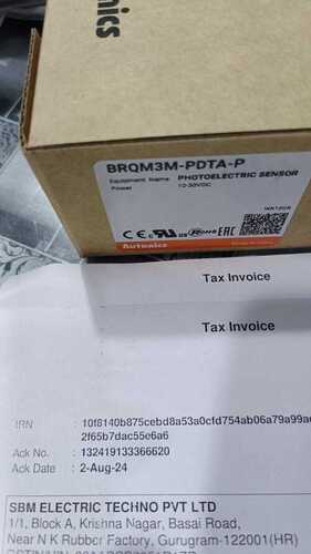 AUTONICS PHOTOELECTRIC SENSOR, BRQM3M-PDTA-P