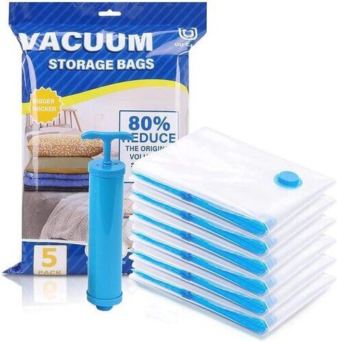 vacuum bag with pump