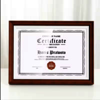 4x6 5x7 6x8 8x10 8x12 12x16 Brown Synthetic Wood Photo frame Certificate picture frames