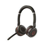 JABRA EVOLVE 75 UC WIRED HEADPHONE, ON THE EAR, Black