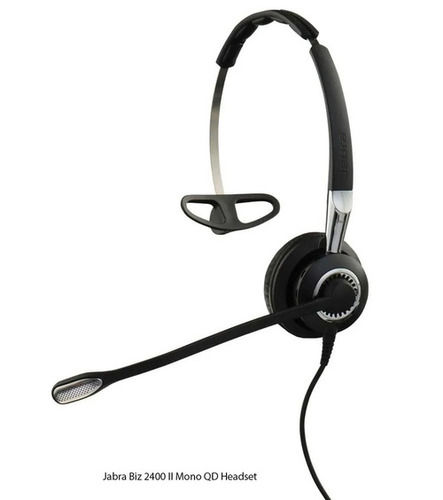 Jabra Biz 2400 Ii Mono Qd Headset, Black