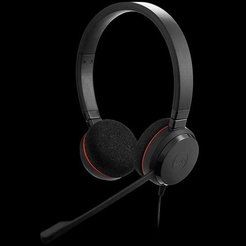 Jabra Evolve 20 MS Stereo USB-C Wired Headset, Black