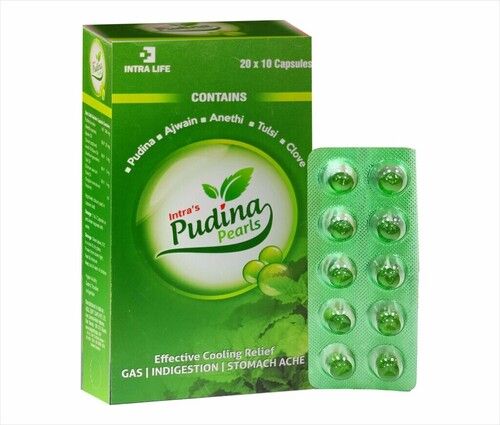 INTRAS PUDINA PEARLS SOFTGEL