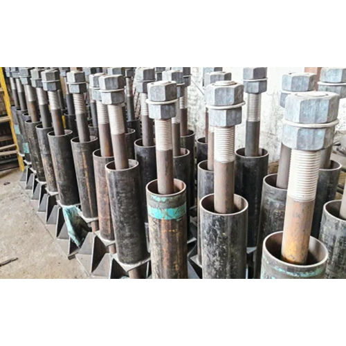 Foundation Bolt With Sleeve Pipe Plate Type