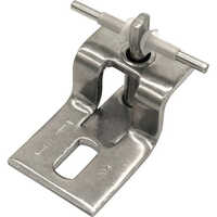 Marble Fixing Clamp - Metal Material, Various Sizes Available, Silver Color | Industrial-grade Durability And Versatile Applications