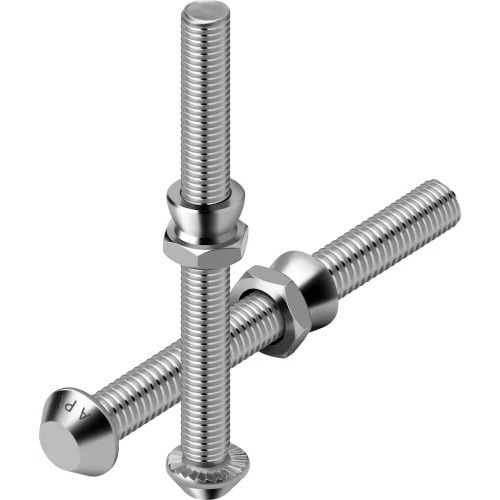 Anti Theft Bolts - Color: Silver