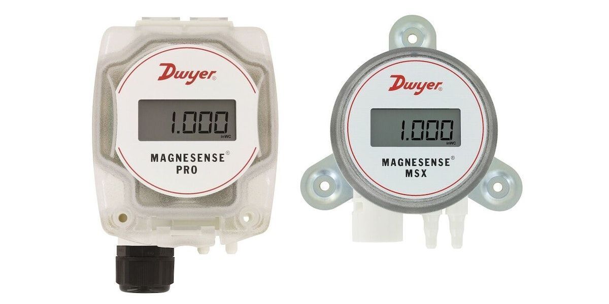 Dwyer MSX-U12-IN-LCD Differential Pressure Transmitter