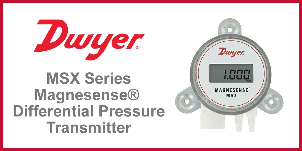 DWYER MSX-W11-IN-LCD Differential Pressure Transmitter