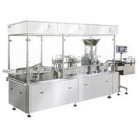 Automatic Injectable Vial Liquid Filling With Rubber Stoppering Machine