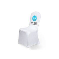 Company Logo Printed Chair Cover