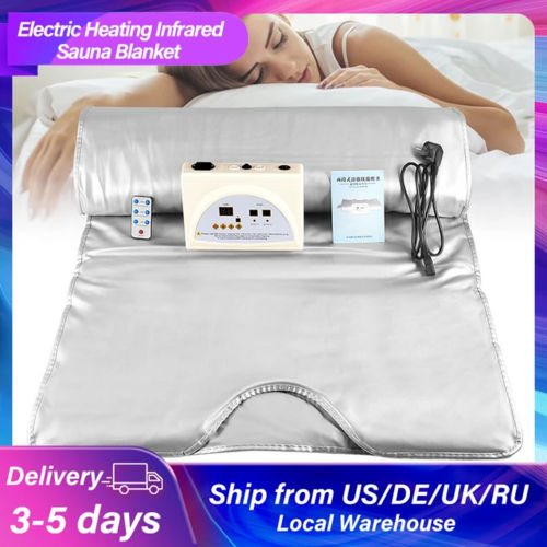 Biotronix Full Body Heating Blanket Far IR Infrared 2 Zone/Parts Weight Loss Body Detox