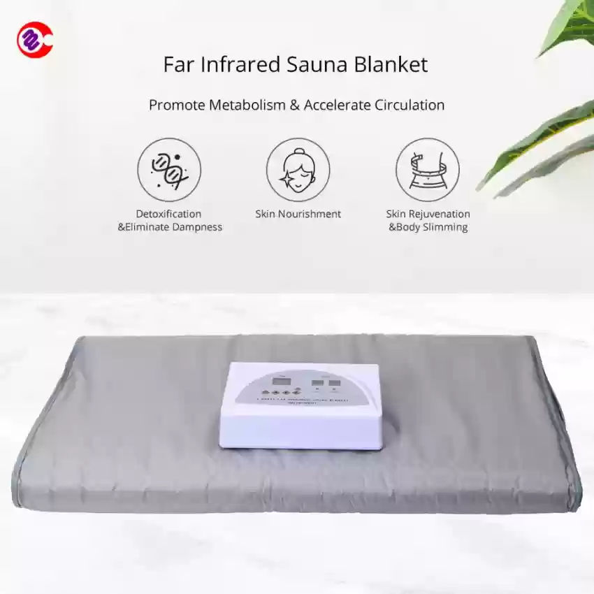 Biotronix Full Body Heating Blanket Far IR Infrared 2 Zone/Parts Weight Loss Body Detox