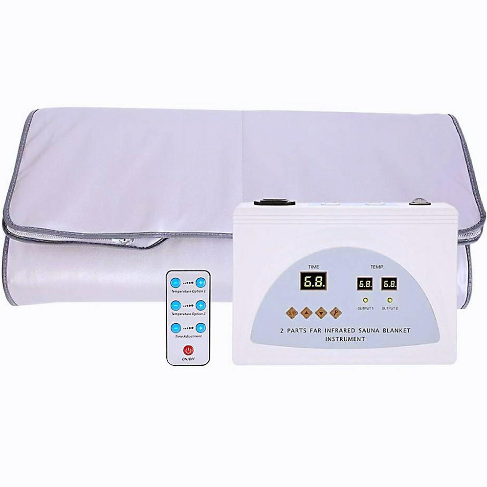 Biotronix Infrared Sauna Blanket Digital Far Infrared Heat Sauna Blanket Heating Detox Therapy