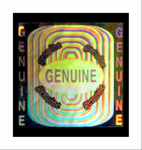 15x15mm Square Hologram Stickers