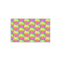 Rectangle Hologram - 30mm X 15mm , Multicolor Printed Industrial Security Solution For Anti-counterfeiting