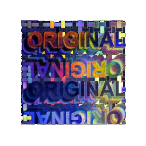 5mm x 15mm Original Shadow Square Hologram Stickers