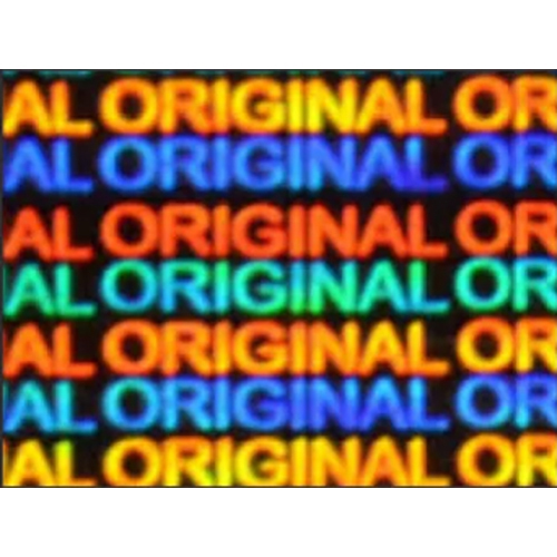 15mm x 30mm Square Hologram Stickers