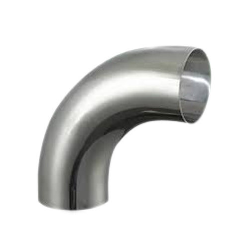 Stainless Steel Pipe Elbow - Color: Silver