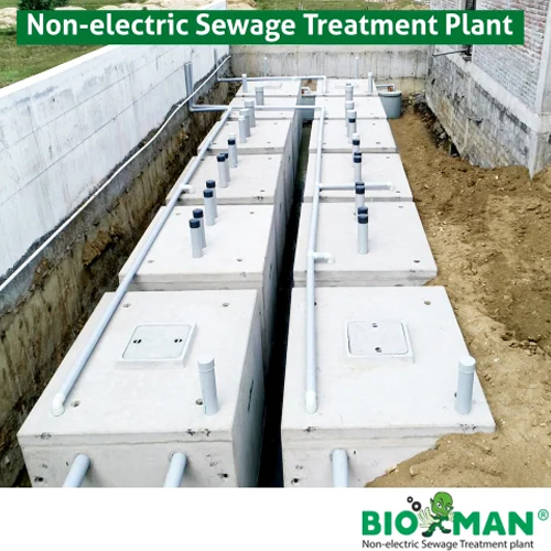 Commercial Non Electric Sewage Treatment Plant
