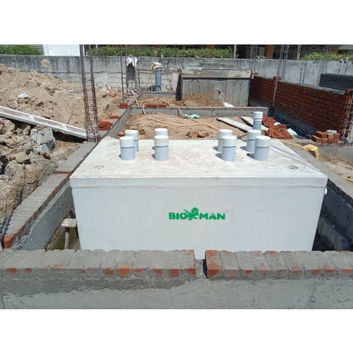 100 Kld Effluent Sewage Treatment Plant For Home - Material: Frp & Concrete