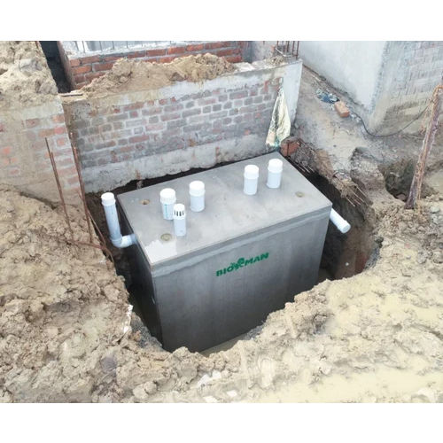 1000L Biodigester Septic Tank Treatment System - Capacity: 1000 Liter/Day