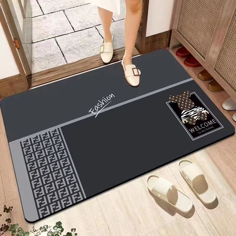 Easy Clean Modern Diatom Mud Mat Bathroom Kitchen