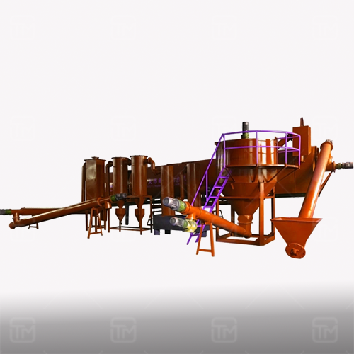 Coffee Husk Charcoal Making Machine