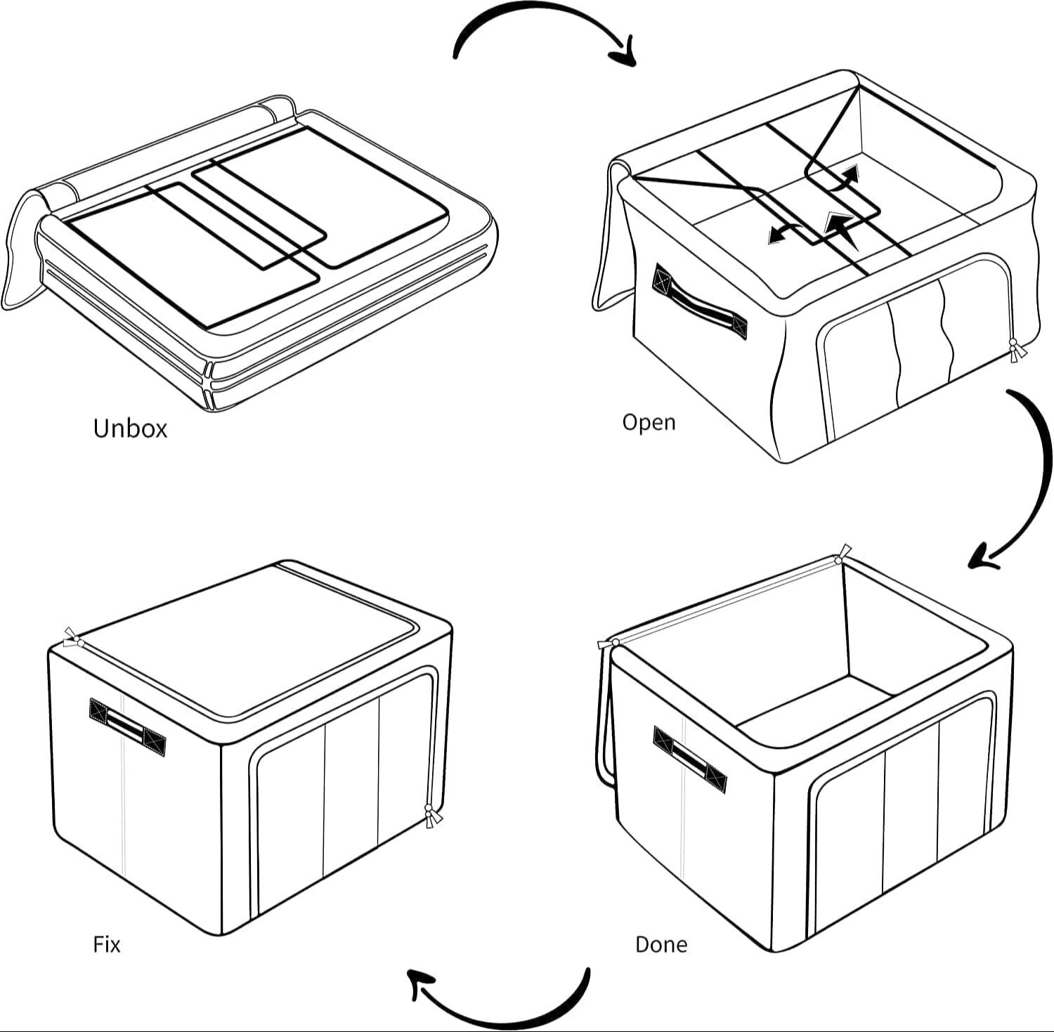 66 L storage bag