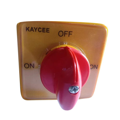 16A Kaycee Rotary Switch - Color: Yellow