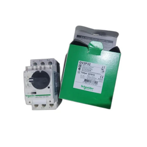 Schneider White Gv2P32 Circuit Breaker - Rated Current: 1.6 Ampere (Amp)