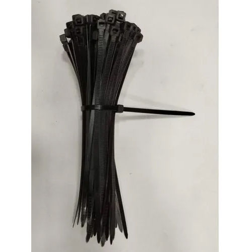 Black Nylon Cable Tie - Material: Pvc