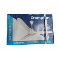 280 Rpm Crompton Alphabriz Ceiling Fan - Color: White