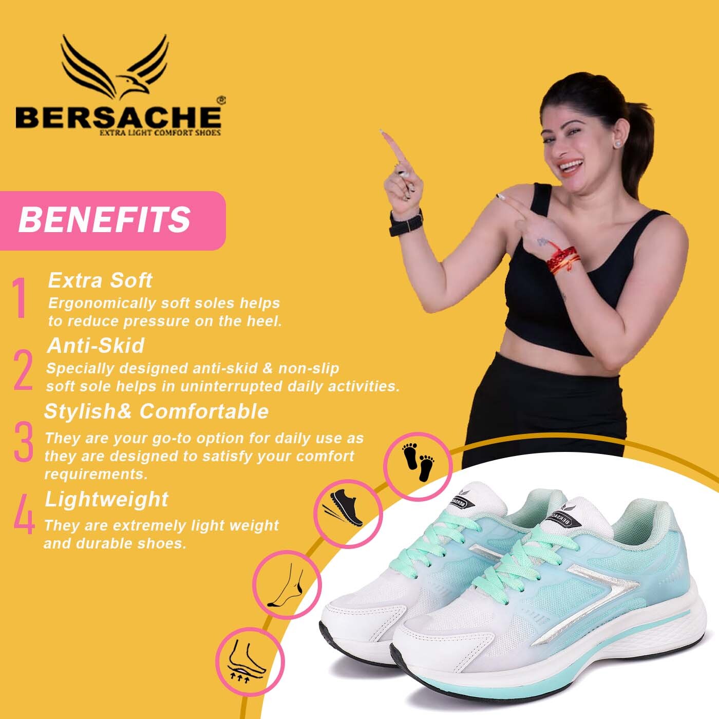 premium Sports ,Gym, tranding Stylish Running shoes (9118)