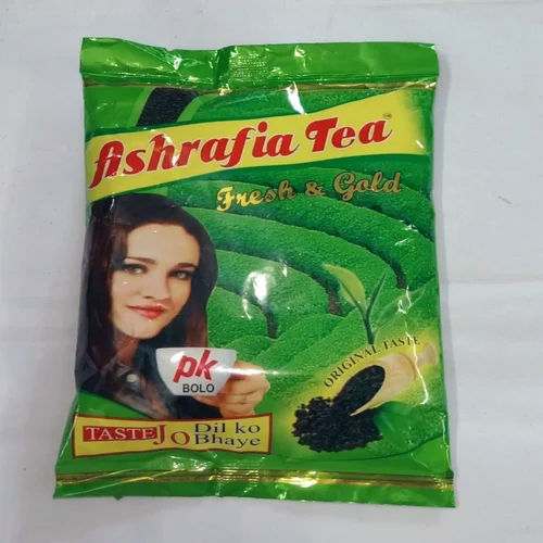 65 Gm Ashrafia Gold Green Tea - Color: Black