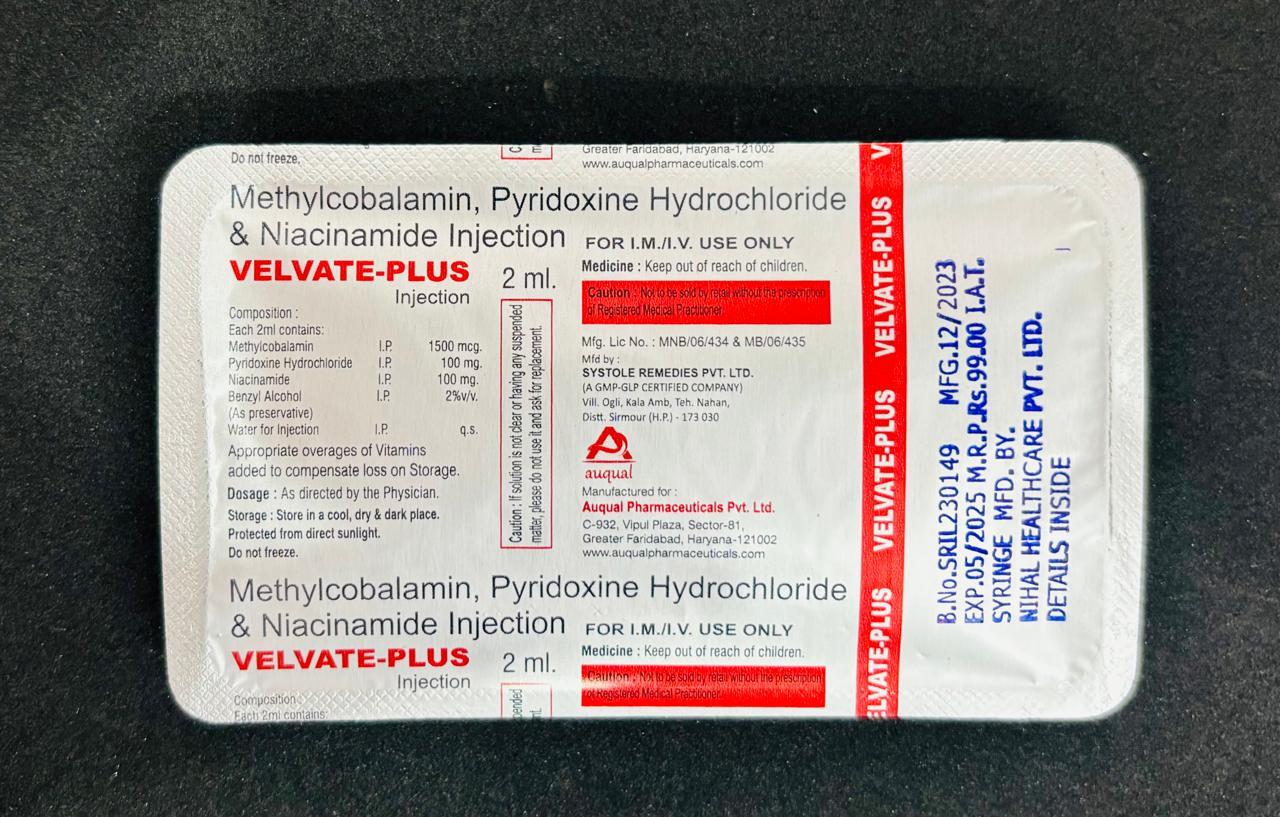 VELVATE-PLUS INJECTION