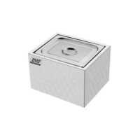Food Warmer - Stainless Steel, 37x30x25 Cm | Electric, Ideal For Commercial Use
