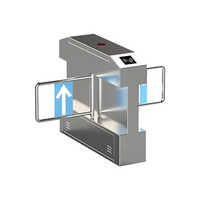 Full Height Swing Gate - Color: Silver