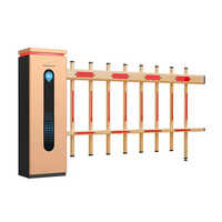 High-speed Motor Drive Boom Barrier - Color: Silver
