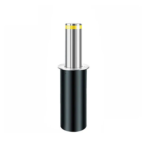 Stainless Steel Hydraulic Bollard - Color: Black