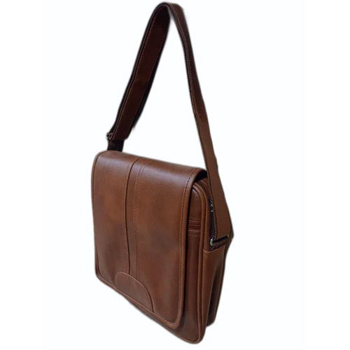 Tan Sling Bag - Color: Brown