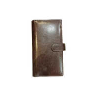 PU Leather Cheque Book Holder