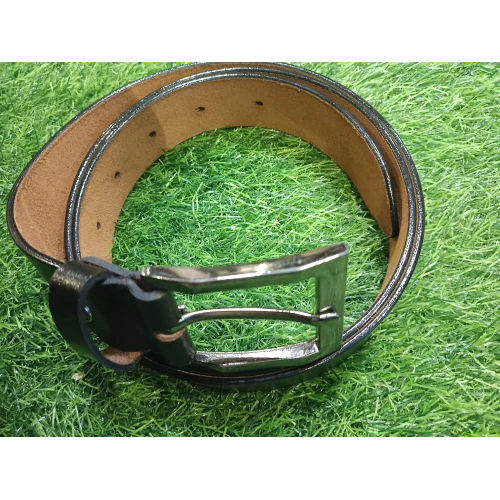 Leather Belt For Men - Buckle Material: Steel