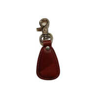 Customized Key Ring - Genuine Leather, Standard Size, Rich Brown Color | Handcrafted With Durable Steel Hardware, Personalizable For A Unique Gift
