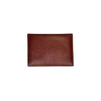 Brown Leather Passport Holder - Design: Standard