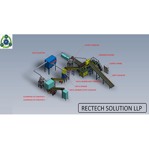 E waste Recycling Plant Setup