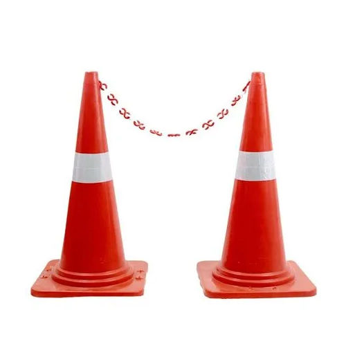 Traffic Cone Chain - Color: Red