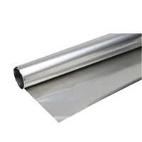 202 Stainless Steel Foil - 0.40 Mm Thickness, Polished Silver Finish | Durable Ss 202 Grade For Versatile Architectural Applications